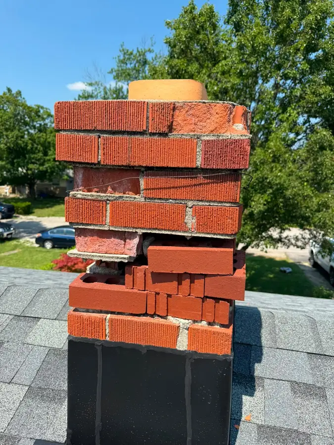 Crown & top rebuild before — ChimCrew